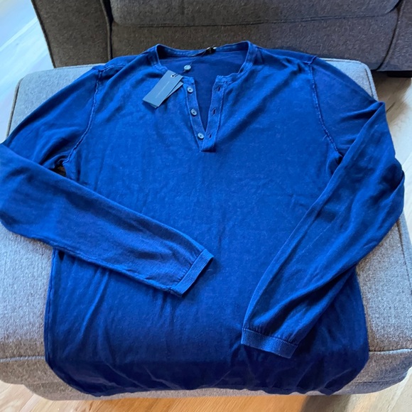 John Varvatos Other - NWT John Varvatos ⭐️USA Henley Pullover